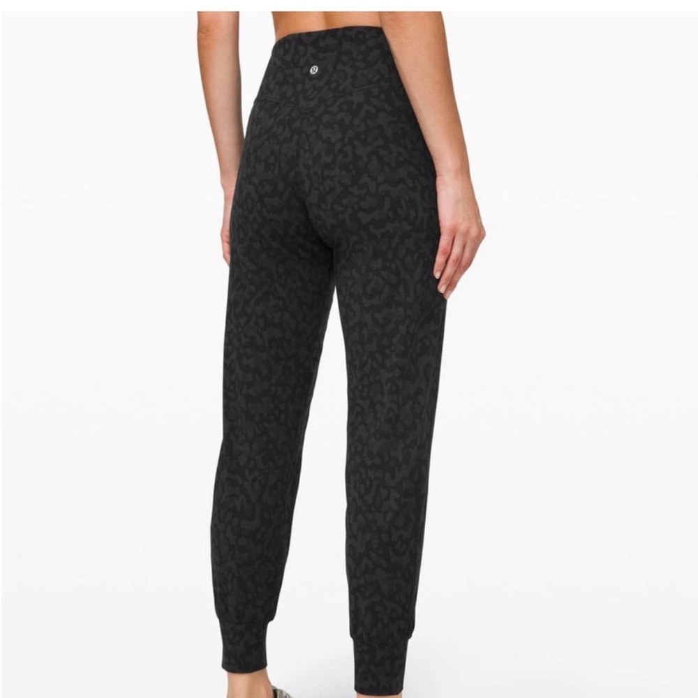 Lululemon Align Joggers High-Waist Black Printed Jogger Pants